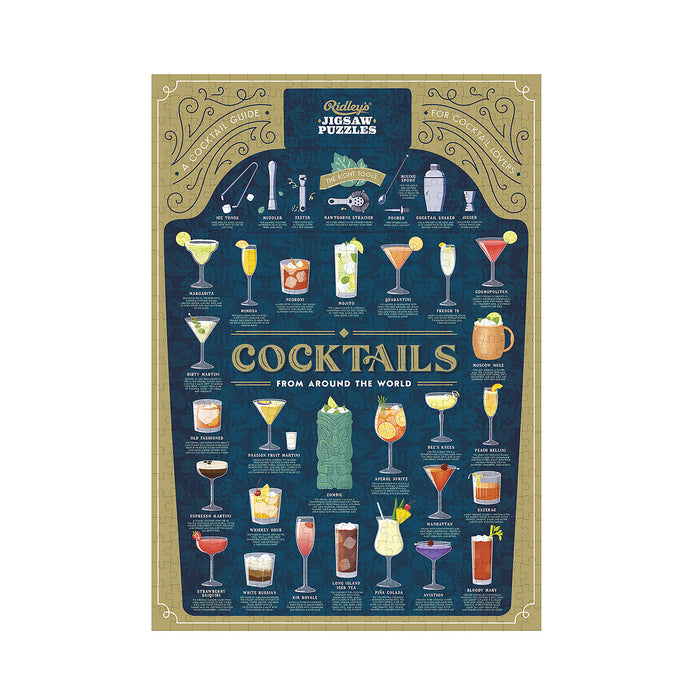 Cocktail Lover's 500 Piece Jigsaw Puzzle