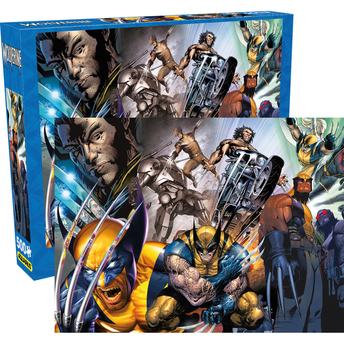 Marvel Wolverine Collage 500 Piece Puzzle