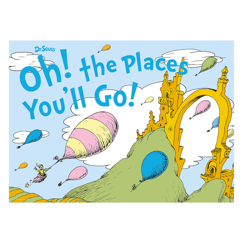 Oh, The Places You'll Go! - Balloon Dr Seuss 1000pc Puzzle — COOKIE JAR