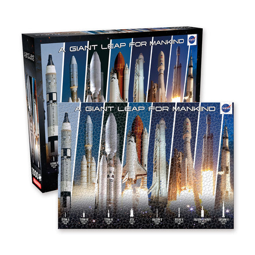 NASA Rocket Grid 1000pc Puzzle