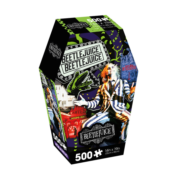 Beetlejuice Coffin Box 500pc Puzzle