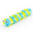Keycraft - Tutti Frutti Caterpillar - COOKIE JAR