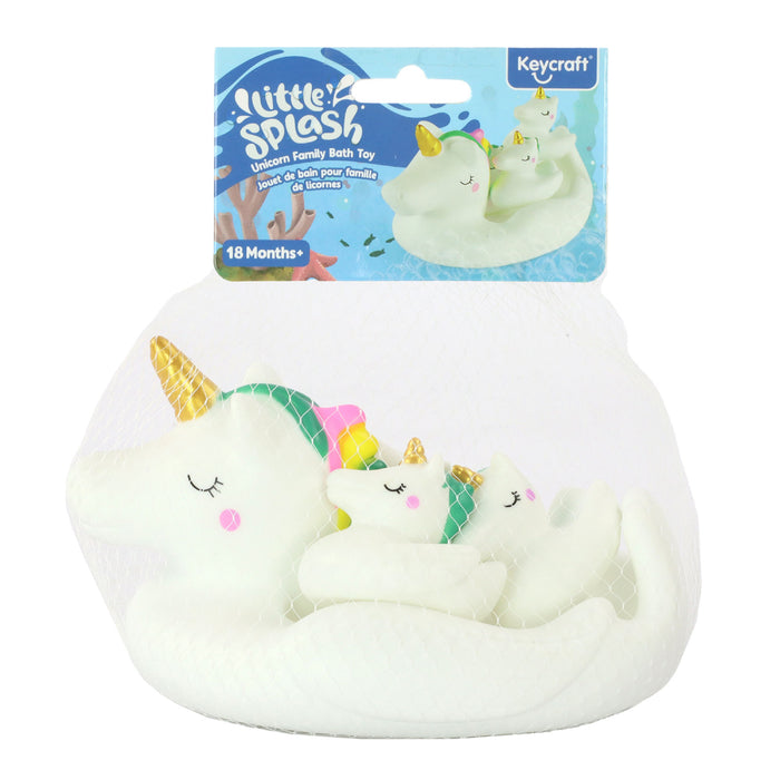 Keycraft - Unicorn Bath Family