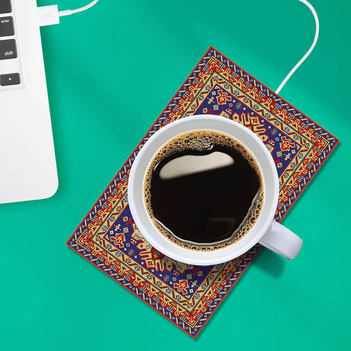 Miniature Rug Mat USB Cup Warmer