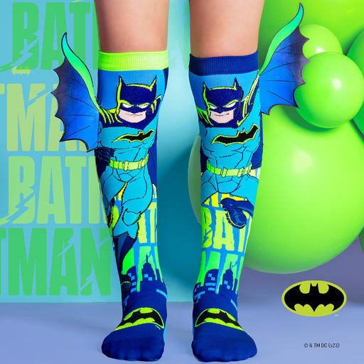 Batman Neon Socks (Ages 3-5 years)