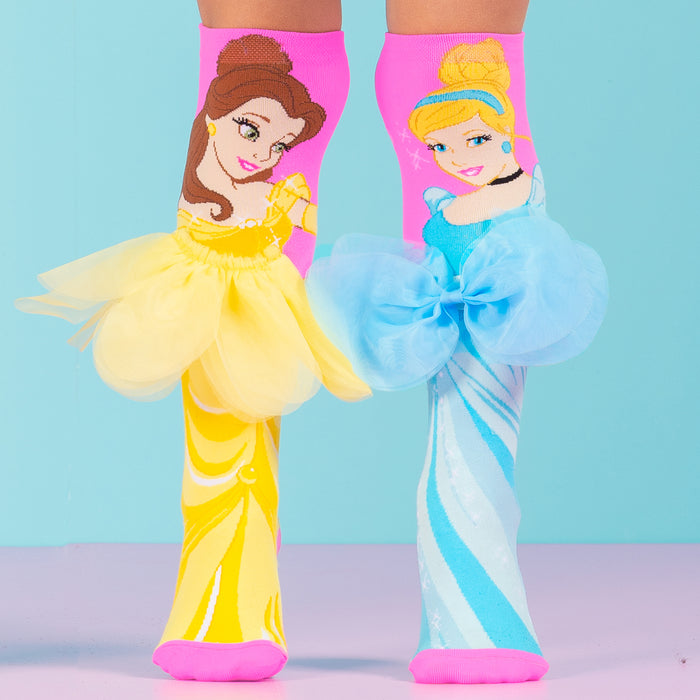 Cinderella & Belle Socks (Ages 6-99 Years)