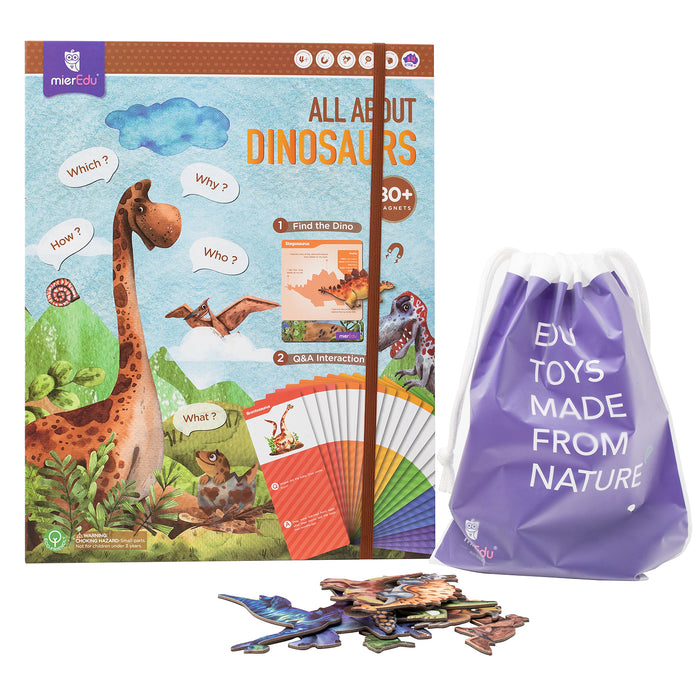 All About Dinosaurs - Magnetic Large Puzzle