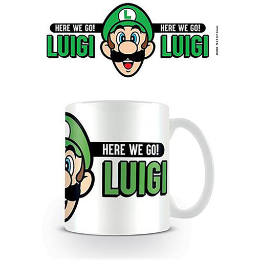 Super Mario - Here We Go Luigi Mug