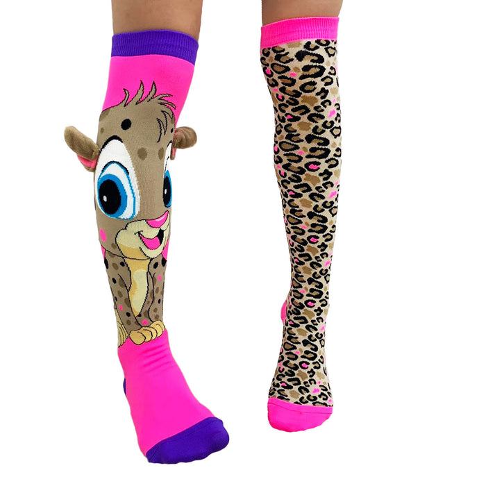 Cheeky Cheetah Socks (Age 3-5 Years)