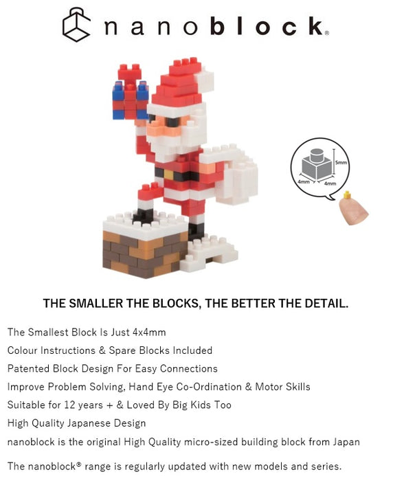 Nanoblock - Santa Claus on the Chimney