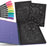 Black Pages Coloring Book - Coralia (Neon Pens) - COOKIE JAR