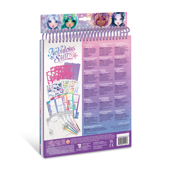 Nebulous Stars - Fashion Sketchbook - Star Gala