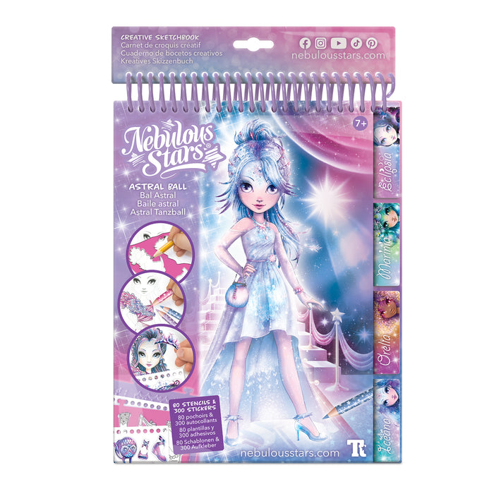 Nebulous Stars - Fashion Sketchbook - Star Gala
