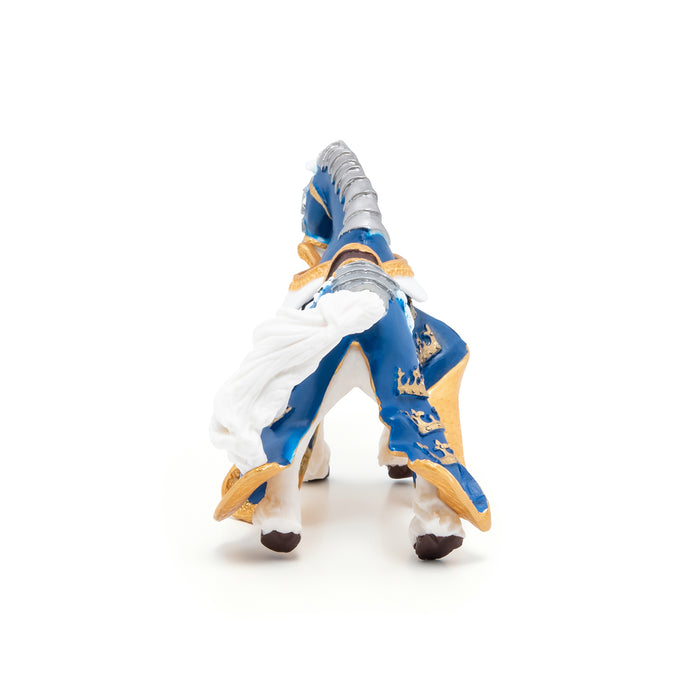 Papo - Blue King Arthur's horse Figurine