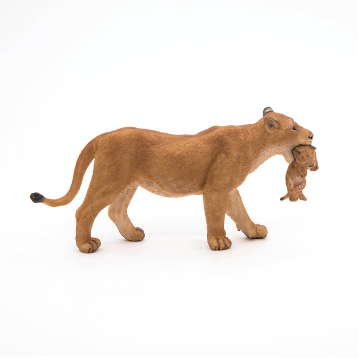 Papo - Lioness with cub Figurine