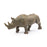 Papo - Black rhinoceros Figurine