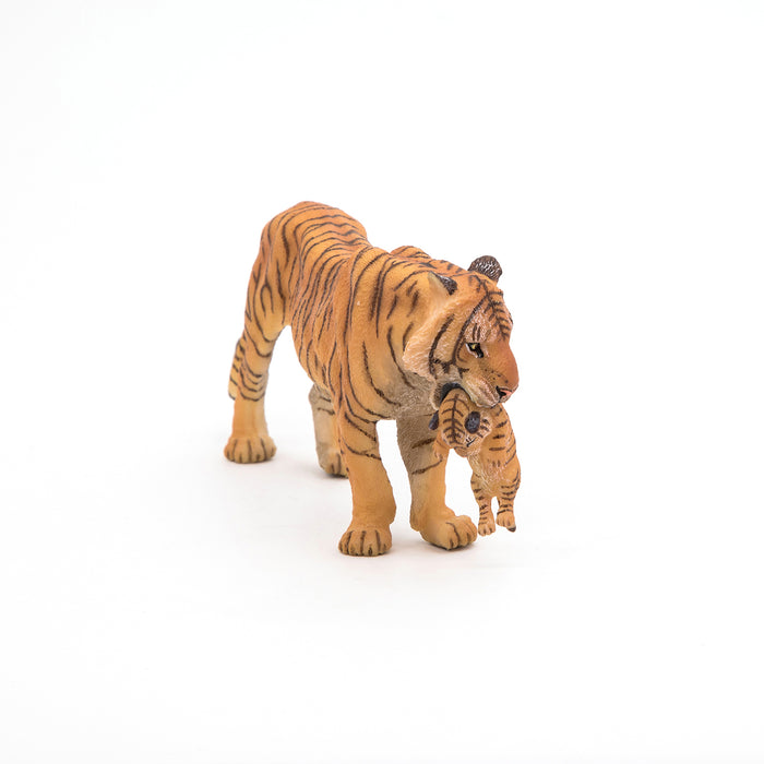 Papo - Tigress with cub Figurine