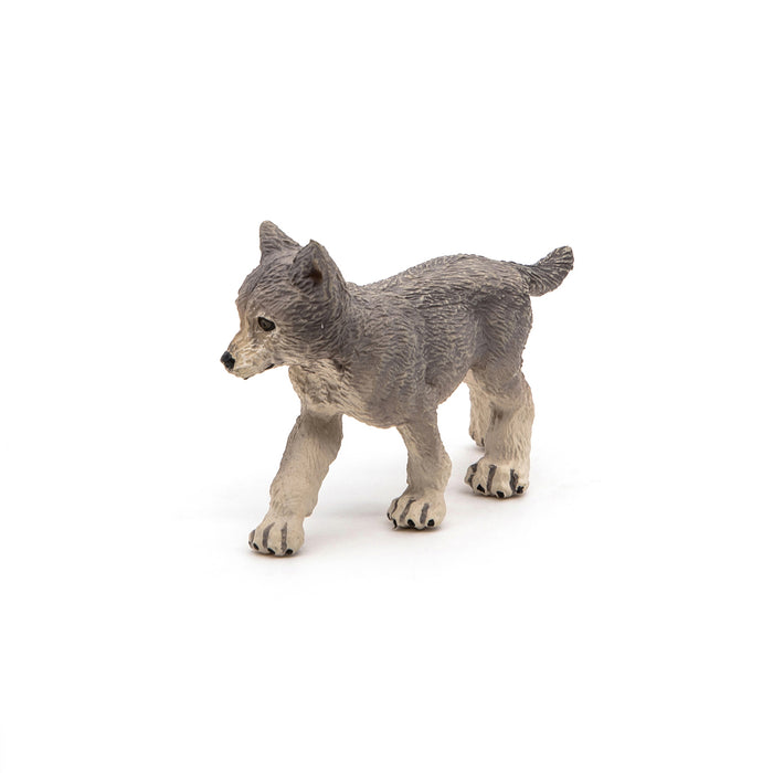 Papo - Grey wolf cub Figurine