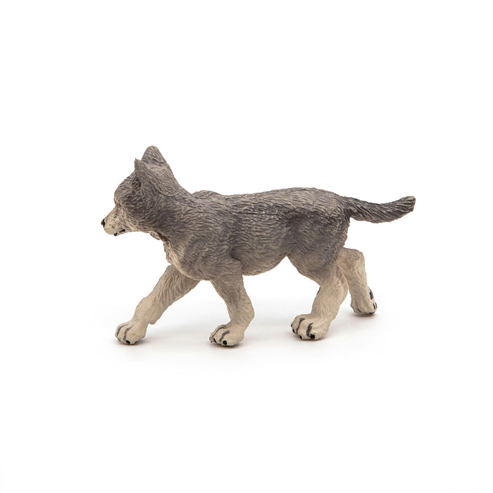 Papo - Grey wolf cub Figurine