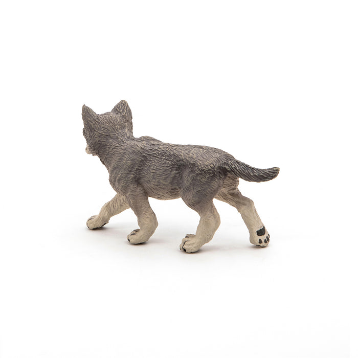 Papo - Grey wolf cub Figurine