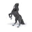 Papo - Black reared up horse Figurine