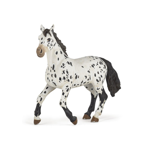 Papo - Black appaloosa horse Figurine