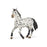 Papo - Black appaloosa horse Figurine