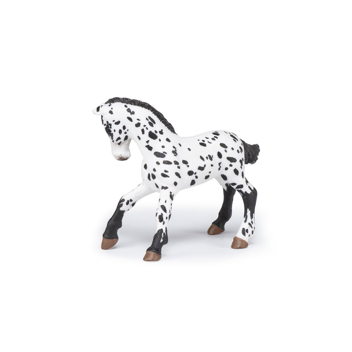 Papo - Black appaloosa foal Figurine