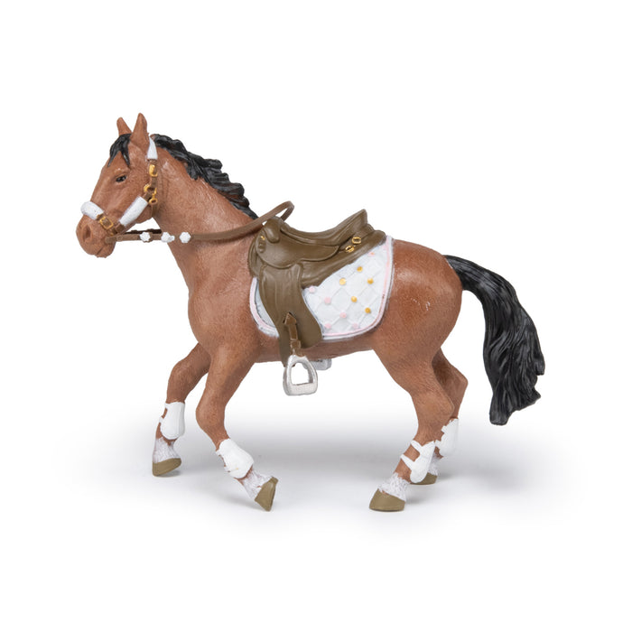 Papo - Winter rider's horse Figurine