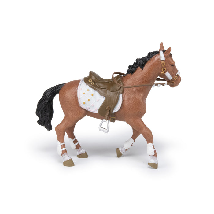 Papo - Winter rider's horse Figurine