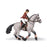 Papo - Competition horse and horsewoman Figurine