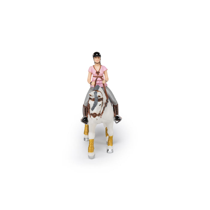 Papo - Pink trendy rider Figurine