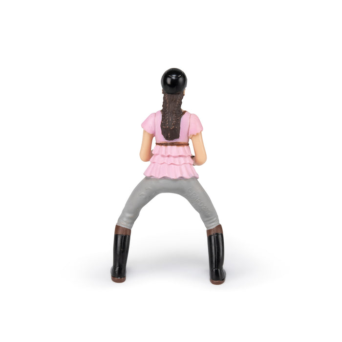 Papo - Pink trendy rider Figurine
