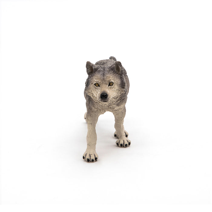 Papo - Grey wolf Figurine