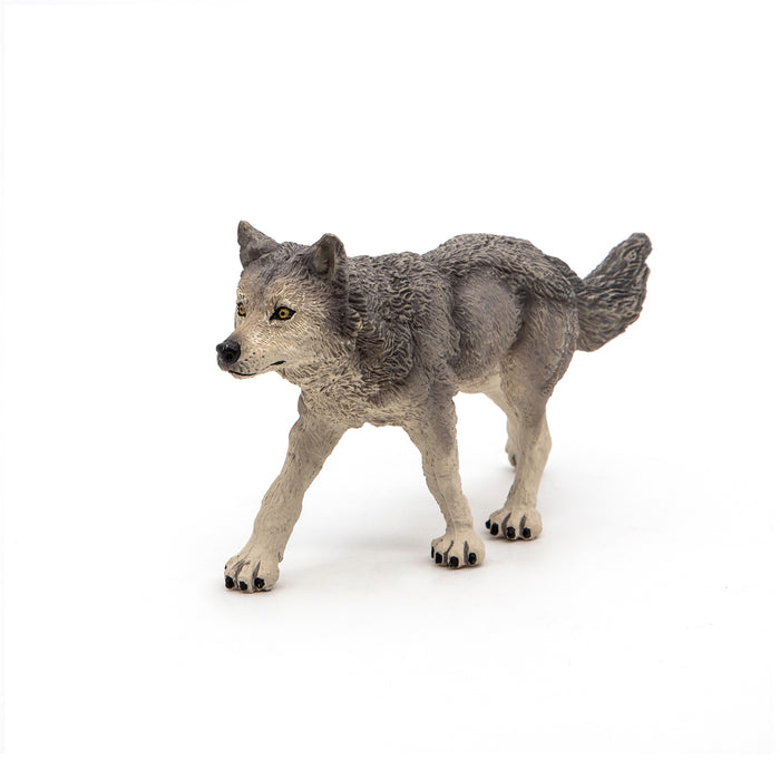 Papo - Grey wolf Figurine