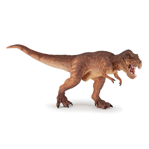 Papo - Brown running T-rex Figurine