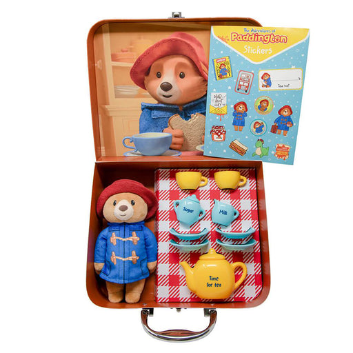 Paddington Bear Soft Toys & Tea Set