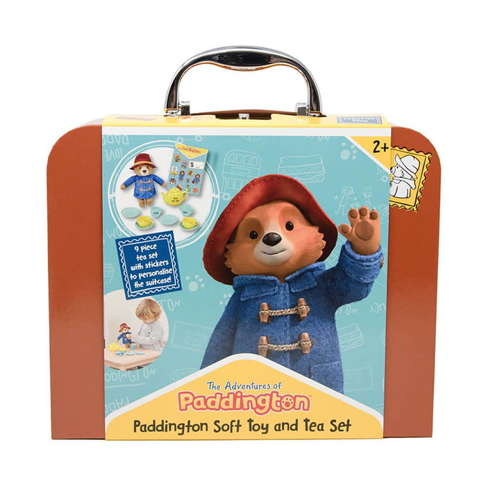 Paddington Bear Soft Toys & Tea Set