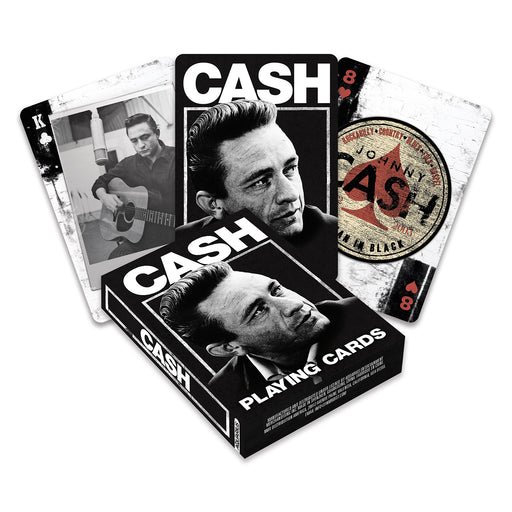 Johnny Cash Playing Cards