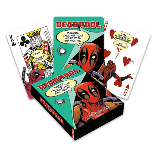 Marvel Deadpool Quotes Playing Cards