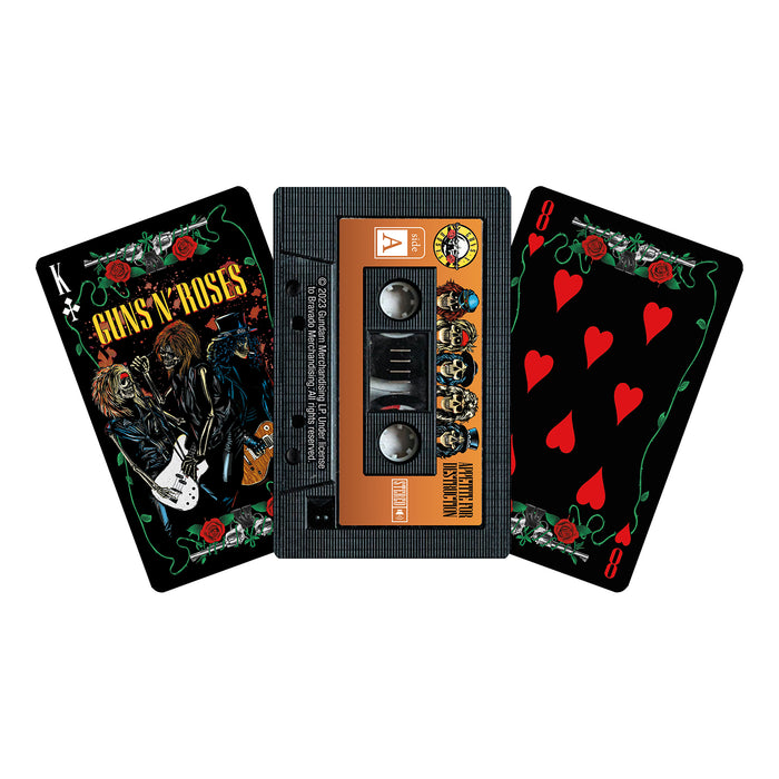 Guns N' Roses Cassette Playing Cards