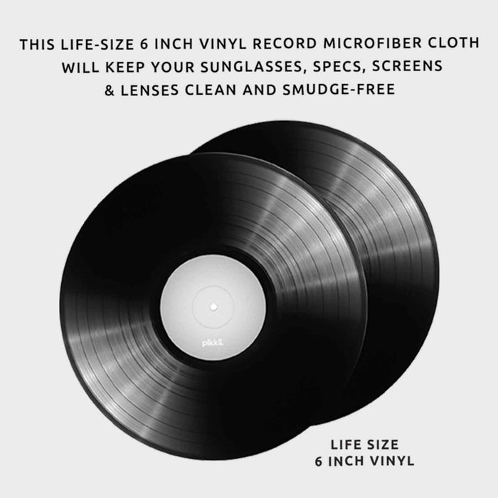 Fun Micofiber Cloth - Vinyl Record