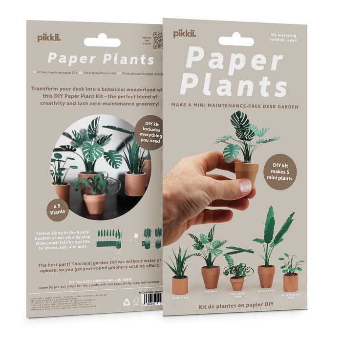 Pikkii - Paper Plants (Set of 5)