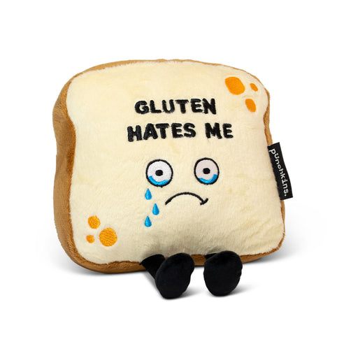 "Gluten Hates Me" - Bread Plush
