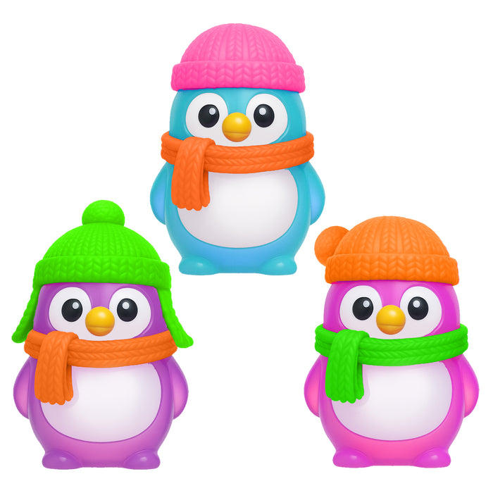 NeeDoh Polar Glow Penguins