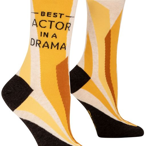 Ladies Crew Socks - Best Actor In Drama
