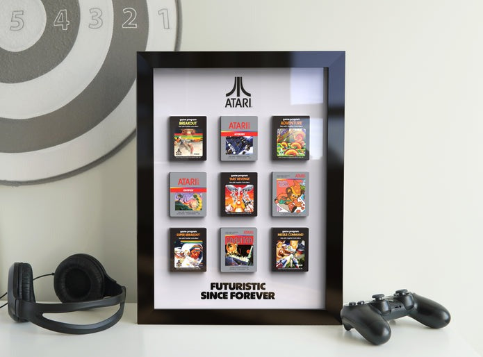 Thumbs Up! - Official Atari 3D Wall Art - Game Cartridges