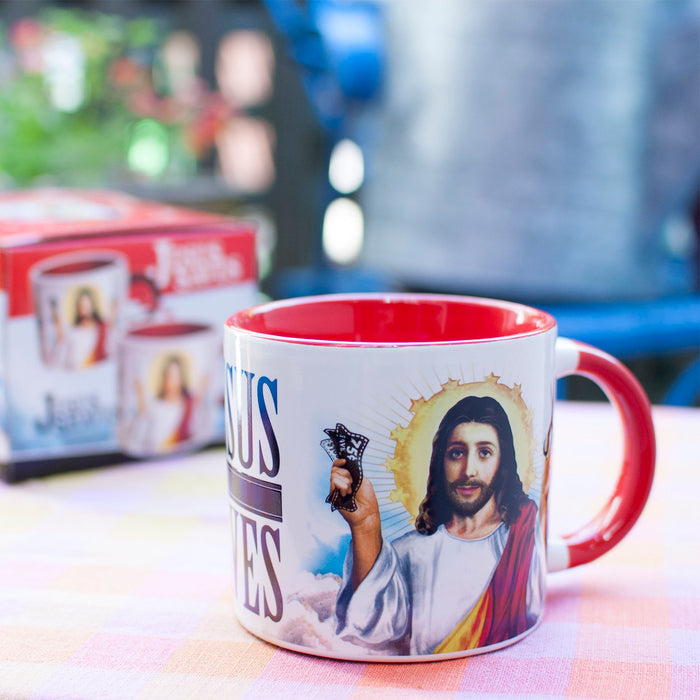 Jesus Shaves Mug