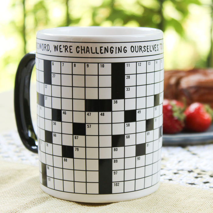 Crossword Puzzle Mug