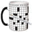 Crossword Puzzle Mug